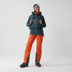FJÄLLRÄVEN BERGTAGEN ECO-SHELL TROUSERS W Damen - Hardshellhose