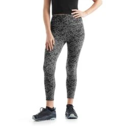Icebreaker W FASTRAY HIGH RISE TIGHTS FOREST SHADOW Damen - Leggings -Frilufts T-Shirts Geschaft 5637917601 c w fastray high rise tights forest shadow icebreaker 24