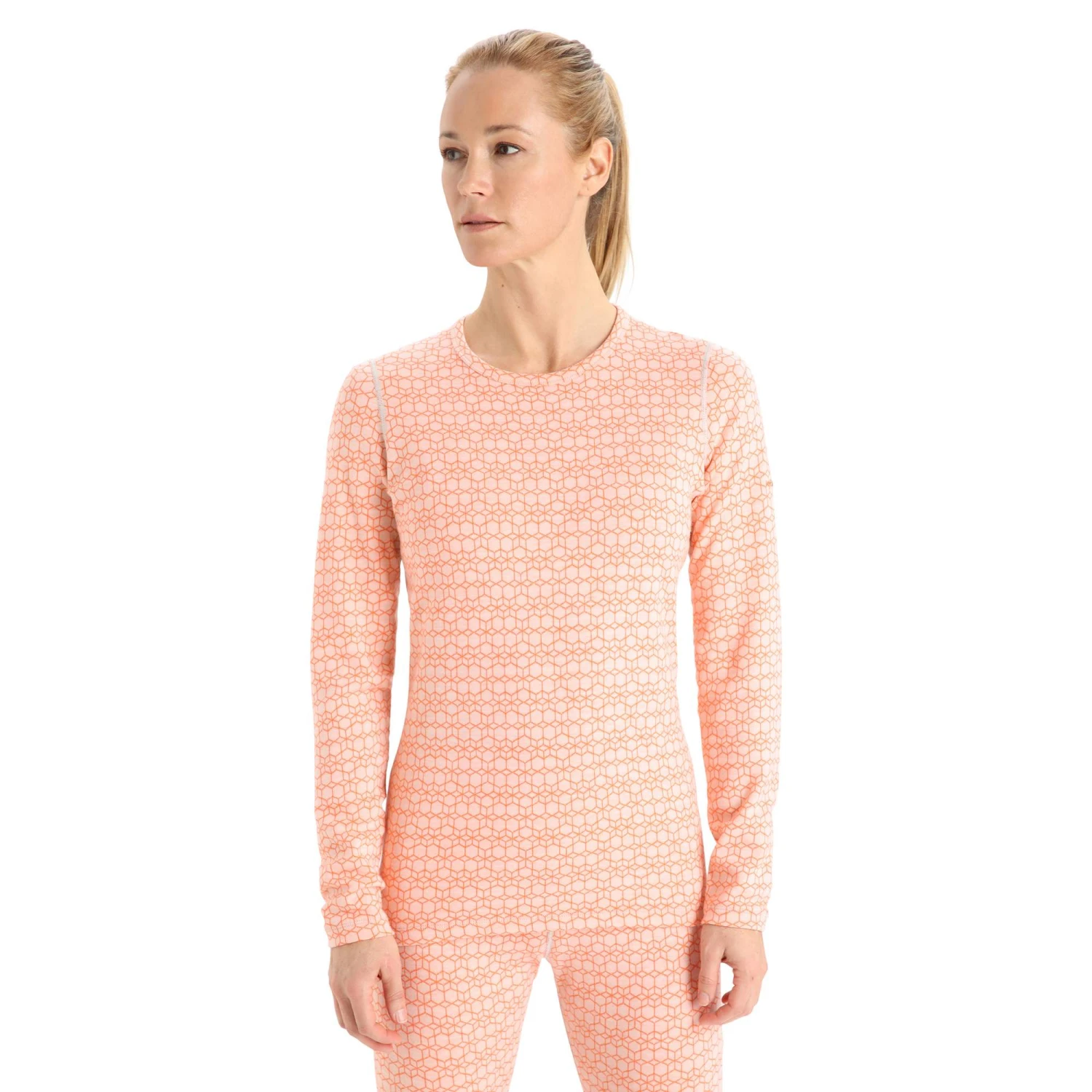 Icebreaker 250 VERTEX LS CREWE ALPINE GEO Damen - Funktionsshirt 2 Icebreaker 250 VERTEX LS CREWE ALPINE GEO Damen - Funktionsshirt – Bild 2