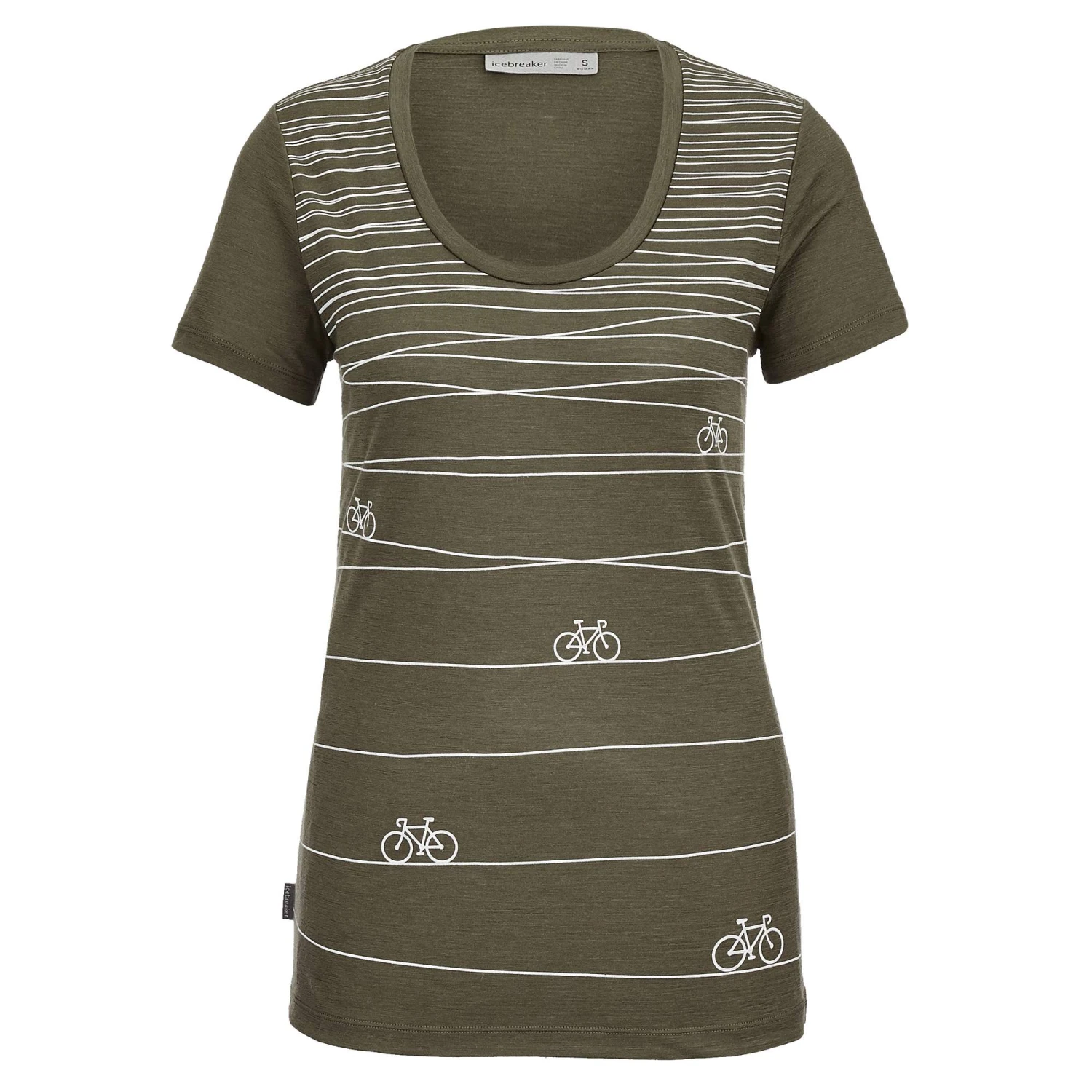 Icebreaker W TECH LITE II SS SCOOP TEE HILL SPRINT Damen - Funktionsshirt